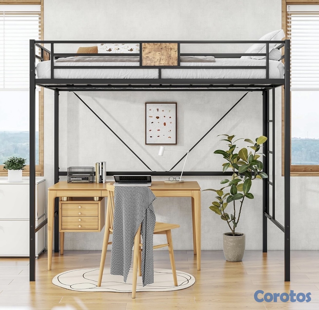 muebles y colchones - BASE PARA CAMA TWIN (de 39”) 1