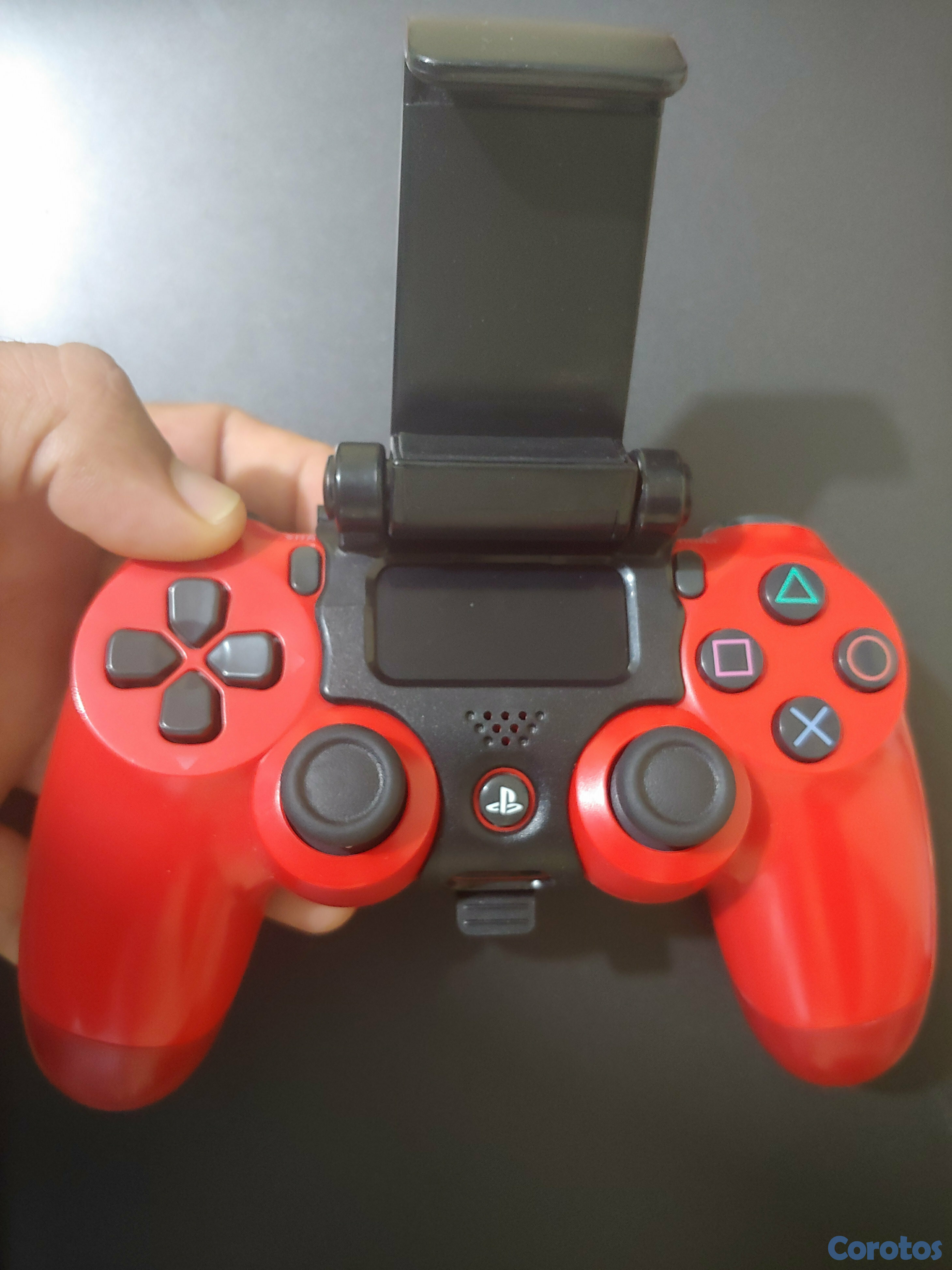 accesorios para electronica - Base para colocar celulares en control o mando de ps4  1