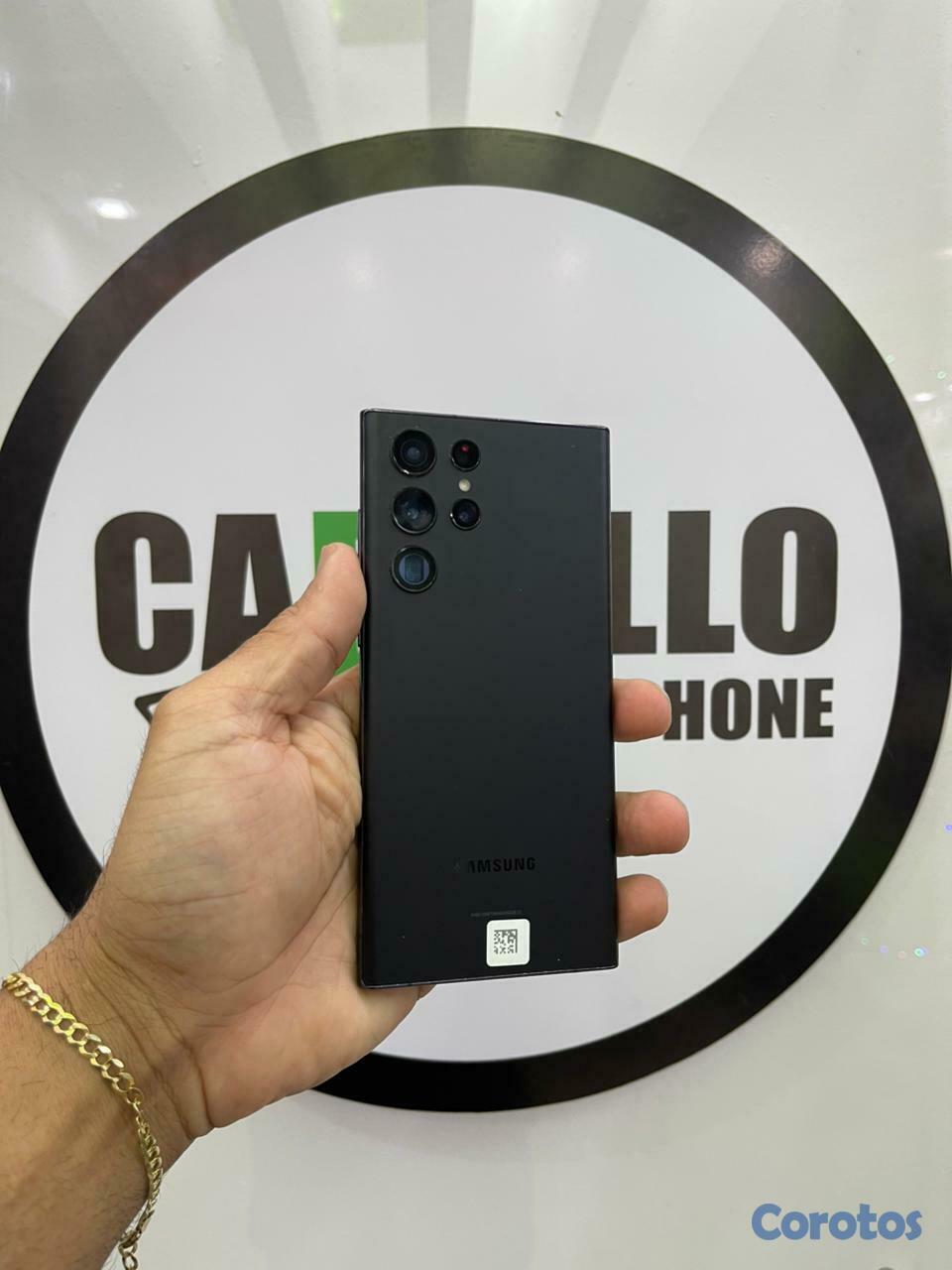 celulares y tabletas - Samsung Galaxy S22 Ultra 5G 128GB Desbloqueado de  1