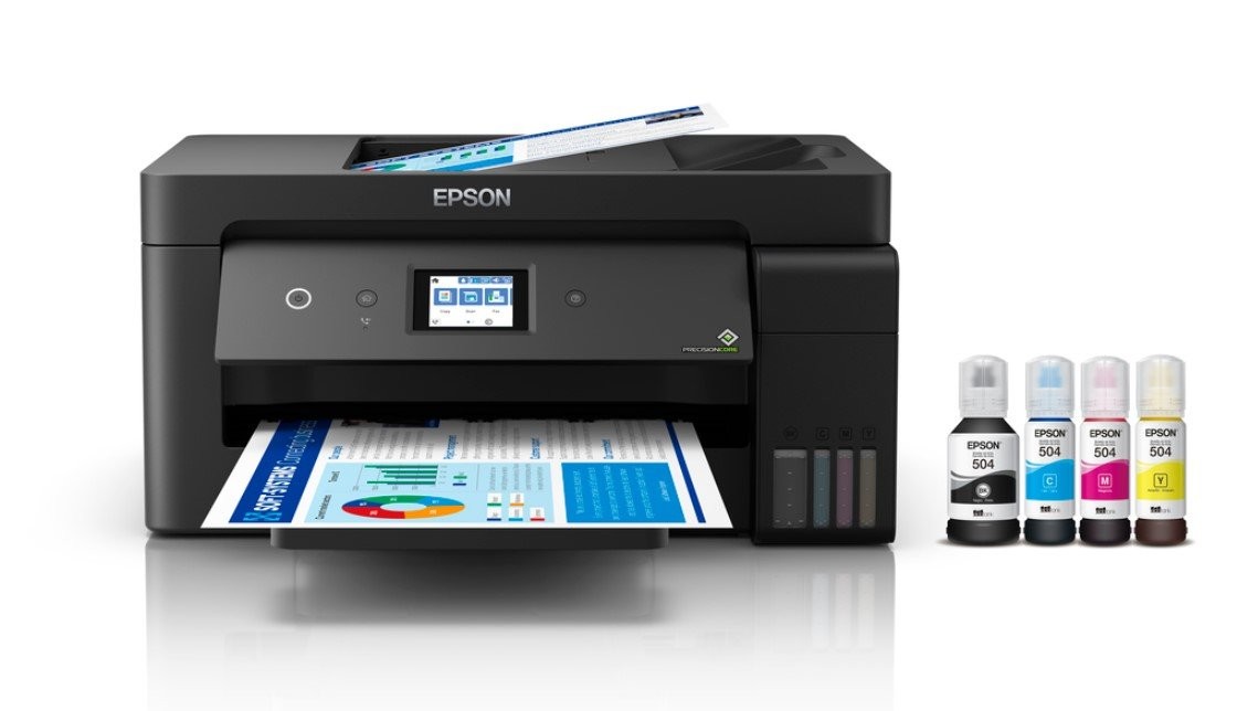 impresoras y scanners - MULTIFUNCIONAL EPSON  IMPRESION 13X19 CON BOTELLA DE TINTA DE FABRICA,L14150