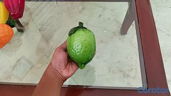 cocina - Frutero con 6 frutas de vidrio  7