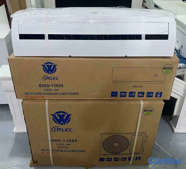 aires acondicionados y abanicos - Aire acondicionado Inlec 12000BTU Inverter
Split
220 voltios 


 4