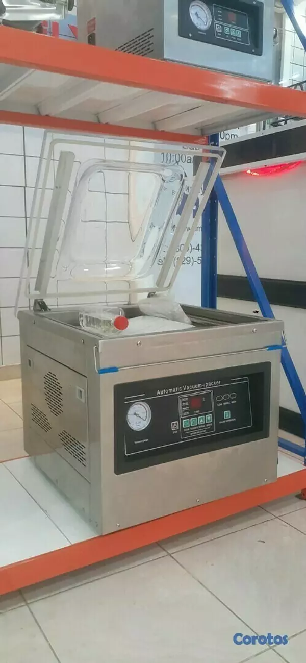 equipos profesionales - Maquina selladora empacadora de fundas al vacio DZ-400 empaquetadora embasadora 8