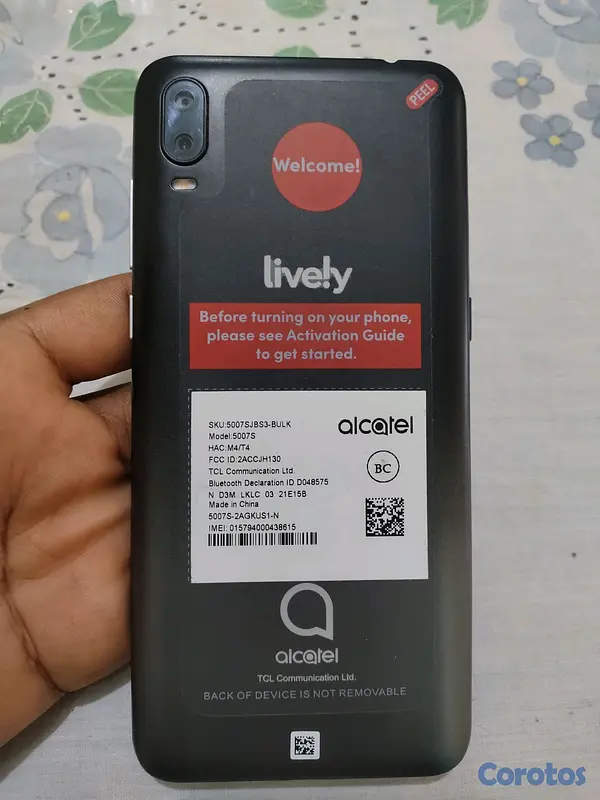 celulares y tabletas - Alcatel smart3 32GB desbloqueado 4