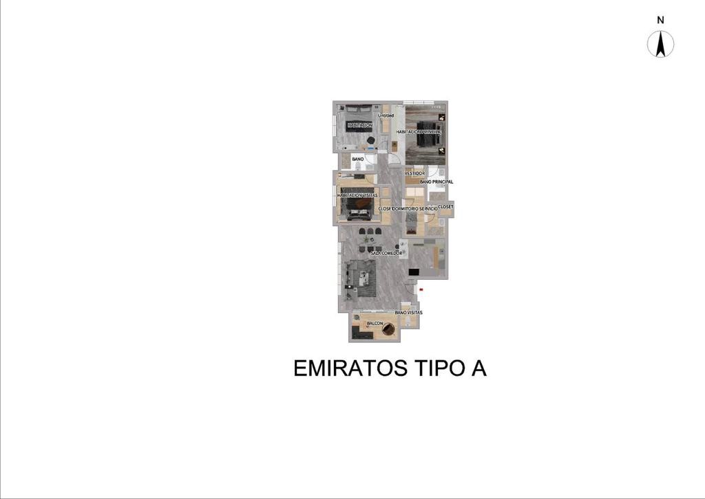 apartamentos - Apartamentos con ascensor y planta full, Aut. San Isidro, en Planos. Emiratos 7