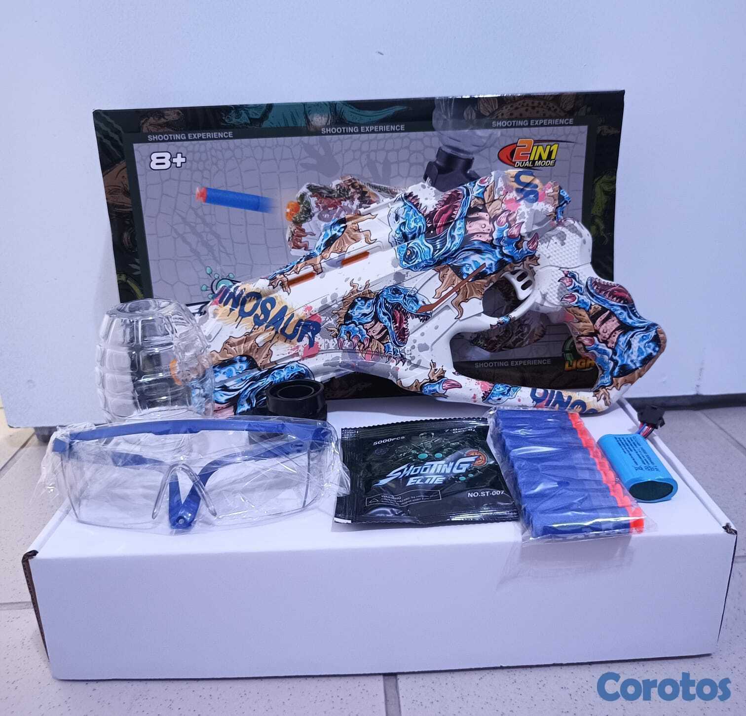 hobby y coleccion - PISTOLA HIDROGEL SHOOTING ELITE ST-603B 2