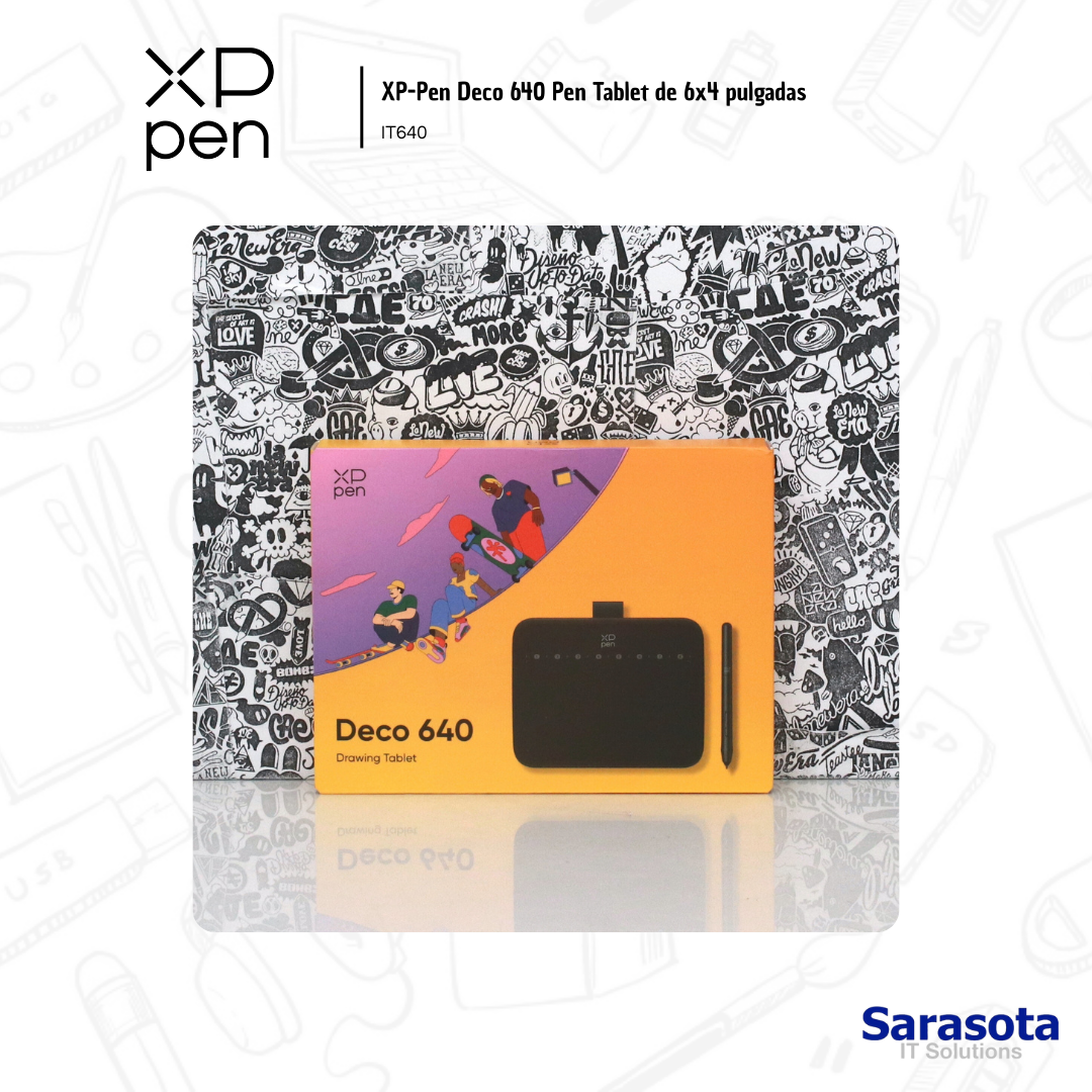 accesorios para electronica -  XP-Pen Deco 640 Pen Tablet de 6x4 pulgadas IT640 2