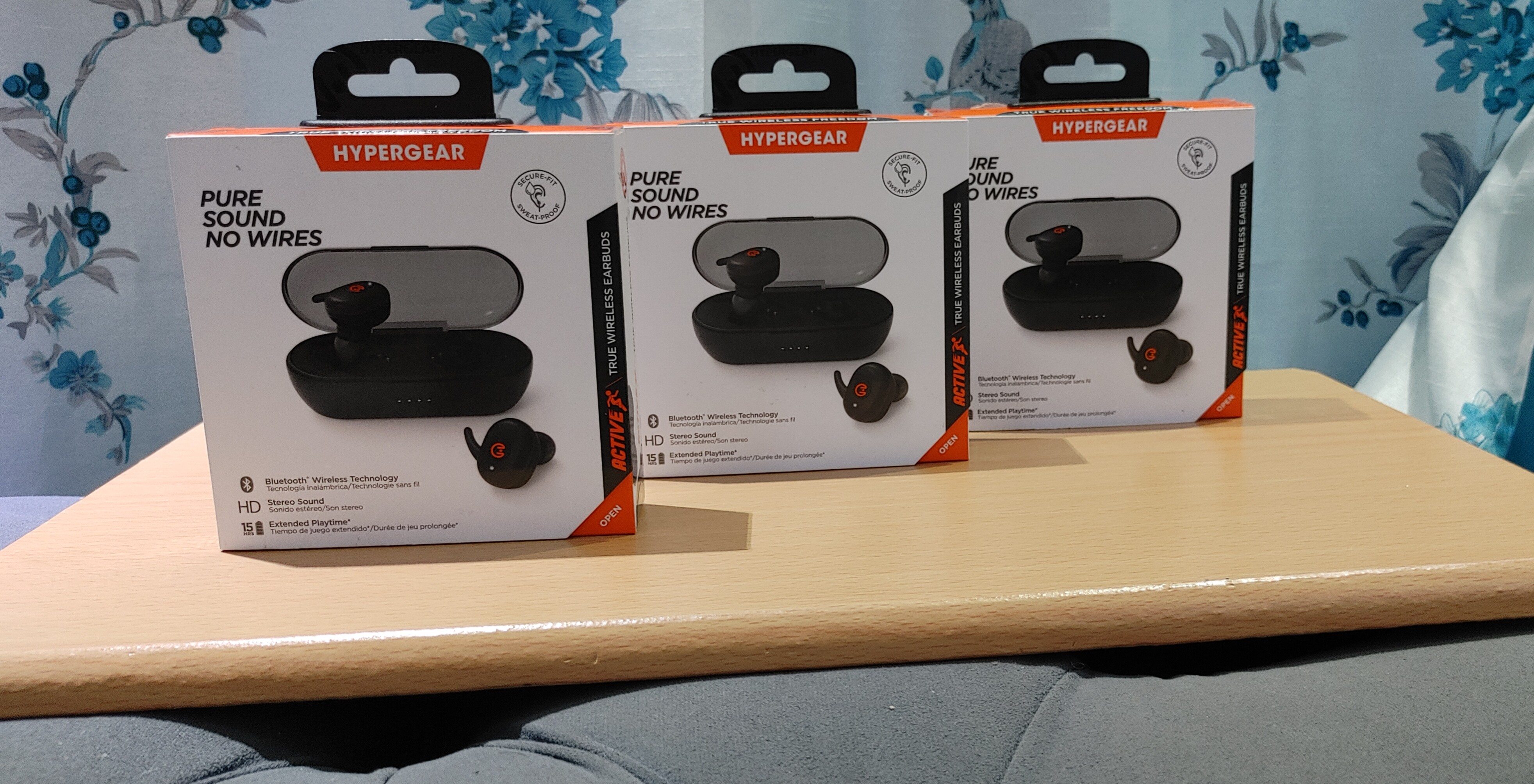 accesorios para electronica - Audífonos Hypergear Puré Sound pequeños negos 1