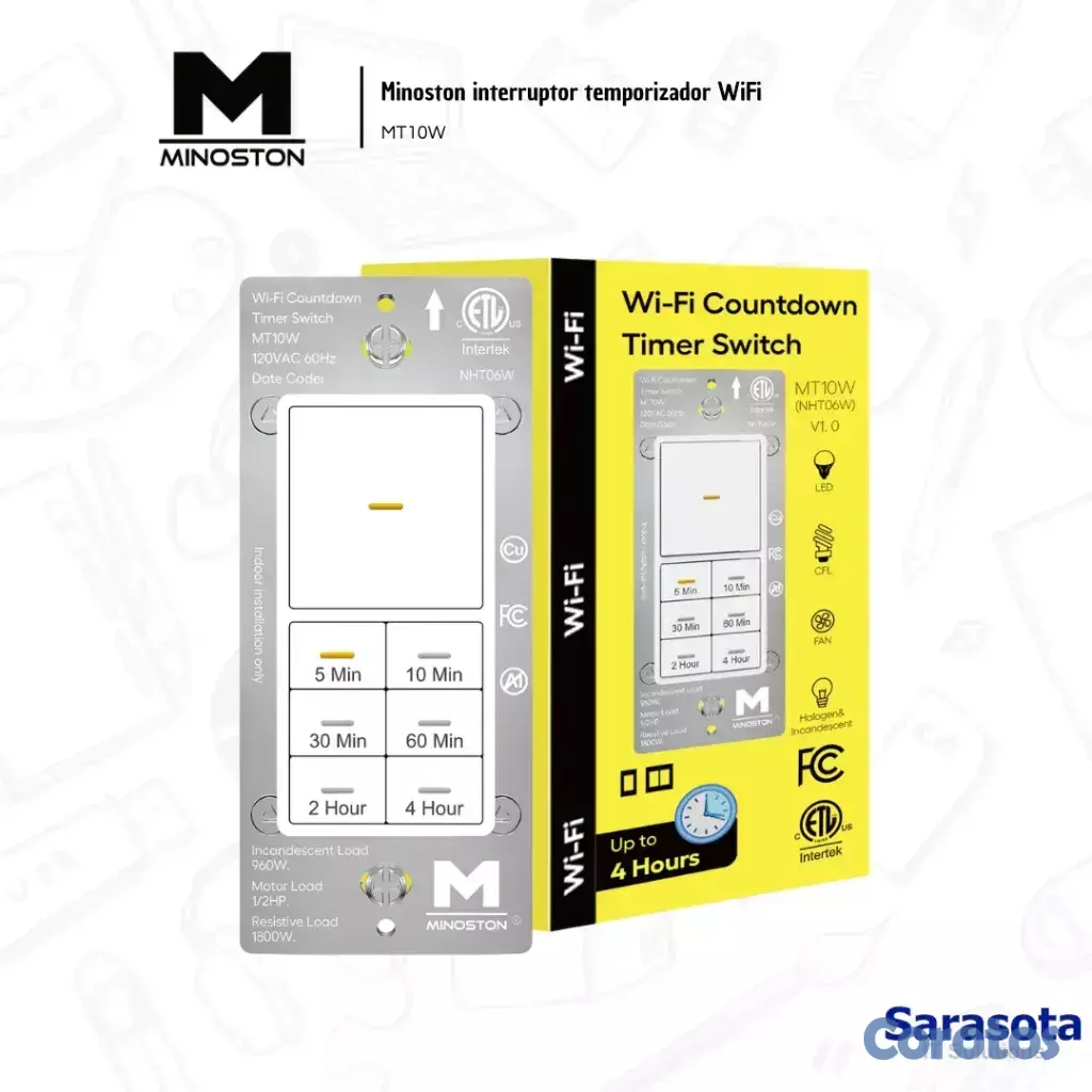 accesorios para electronica - Genérico Interruptor Timer Wifi