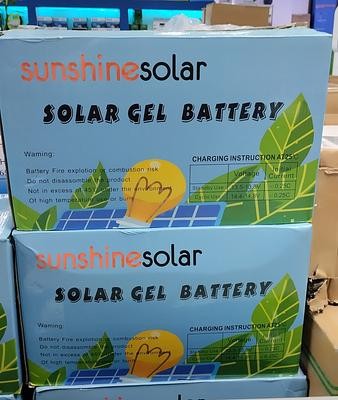 plantas e inversores - Baterias Solar De Gel