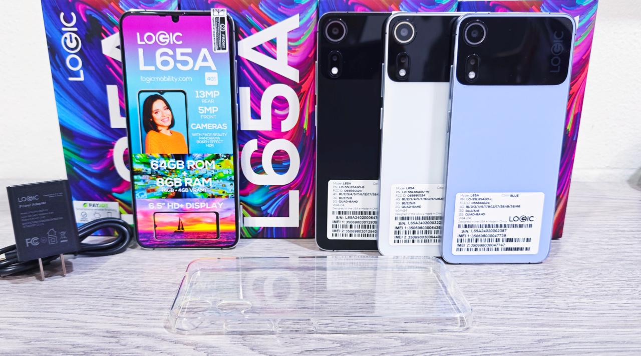 celulares y tabletas - LOGIC L65A 64GB NUEVO DE CAJA 0