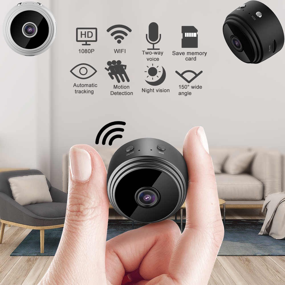 camaras y audio - Cámara A9 HD wifi Recargable  1