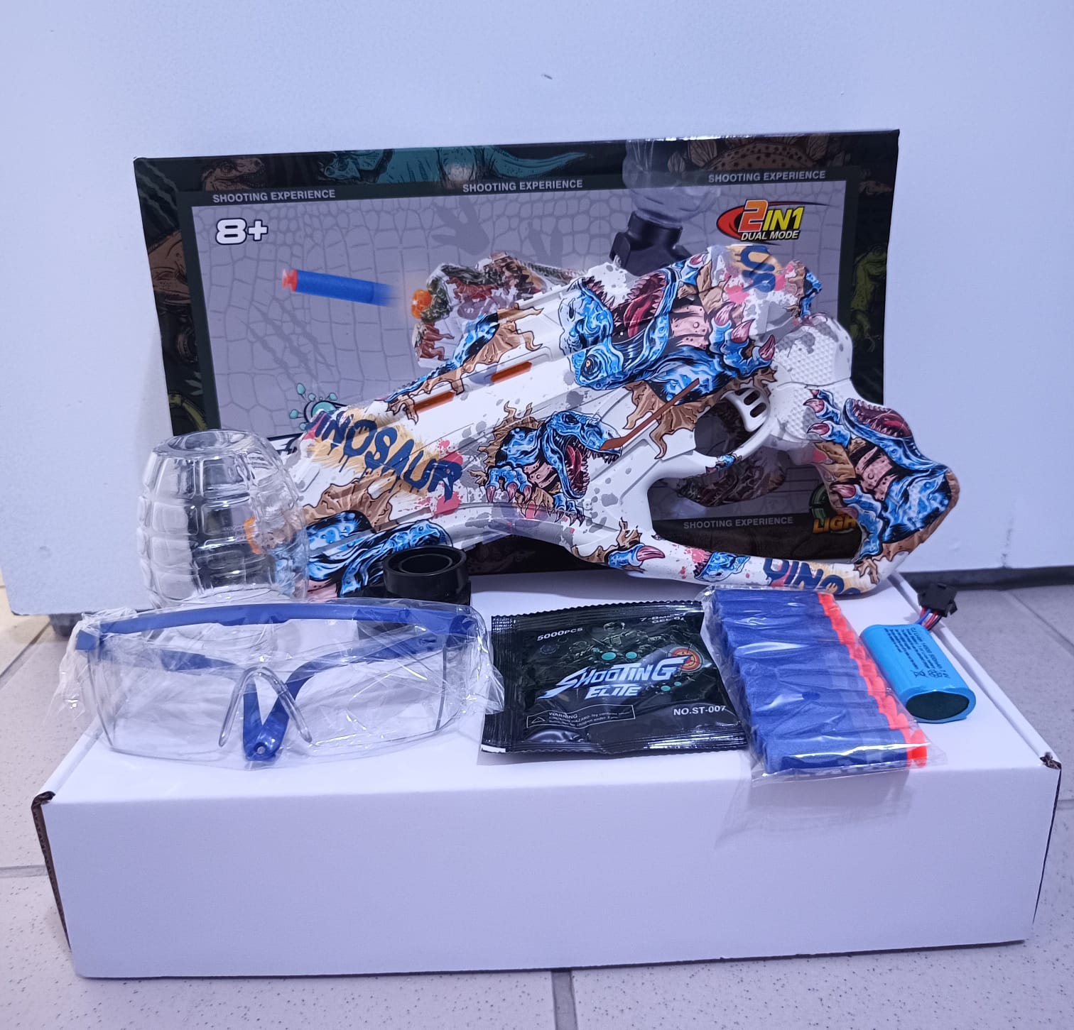 hobby y coleccion - PISTOLA HIDROGEL SHOOTING ELITE ST-603B 1