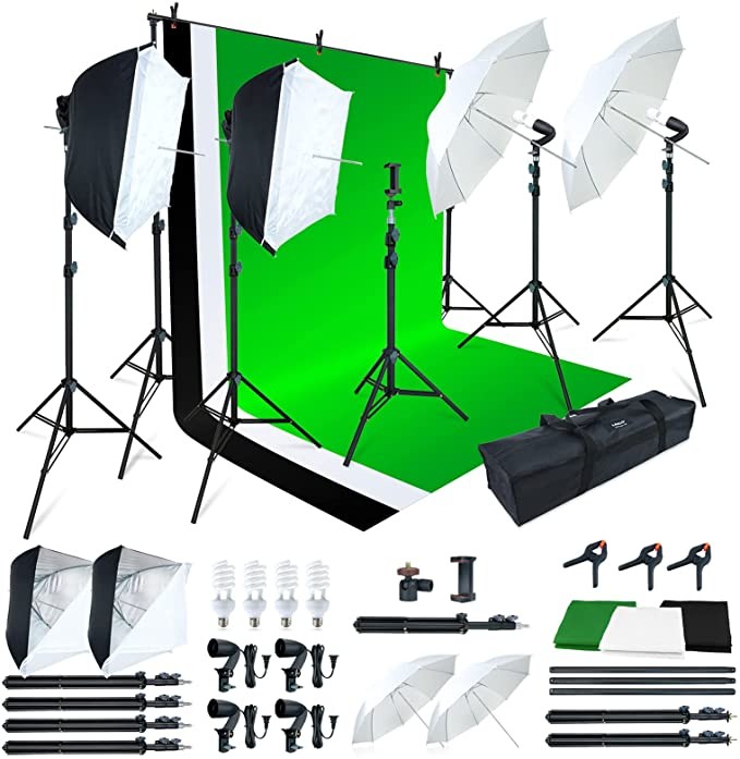 otros electronicos - Escenario para fotos y videos- Kit de luz led