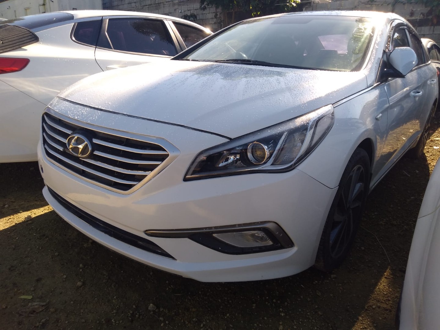 carros - HYUNDAI SONATA LF  2017 BLANCO 3