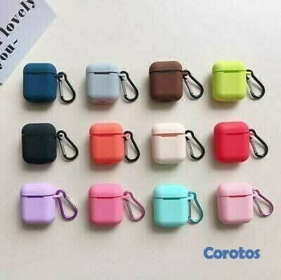 accesorios para electronica - Cover para audifonos inalambricos  AirPods 1ra & 2da generacion  2