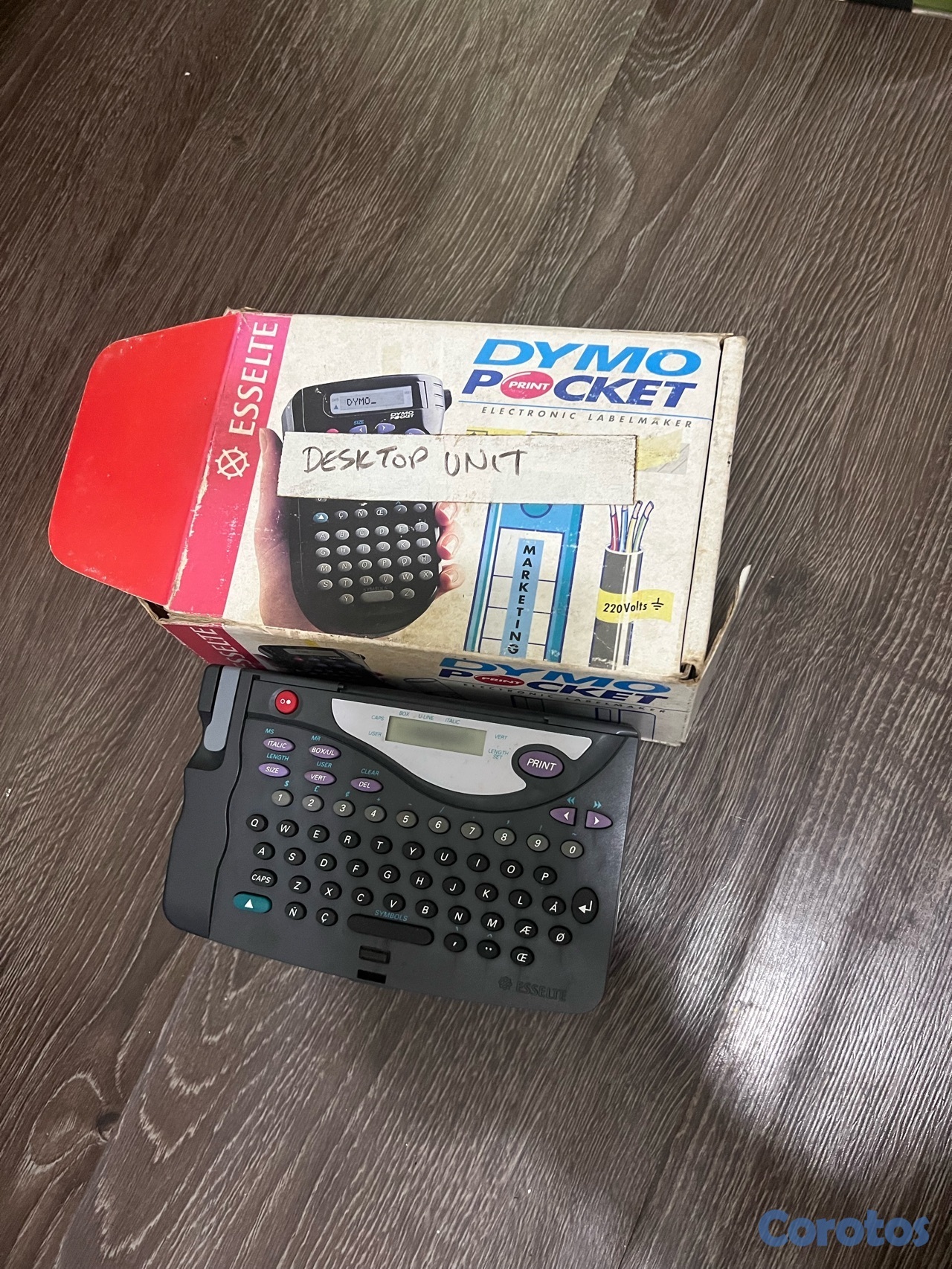 articulos de oficina - dymo pocket para creación de sticker y etiquetas para clasificar  1