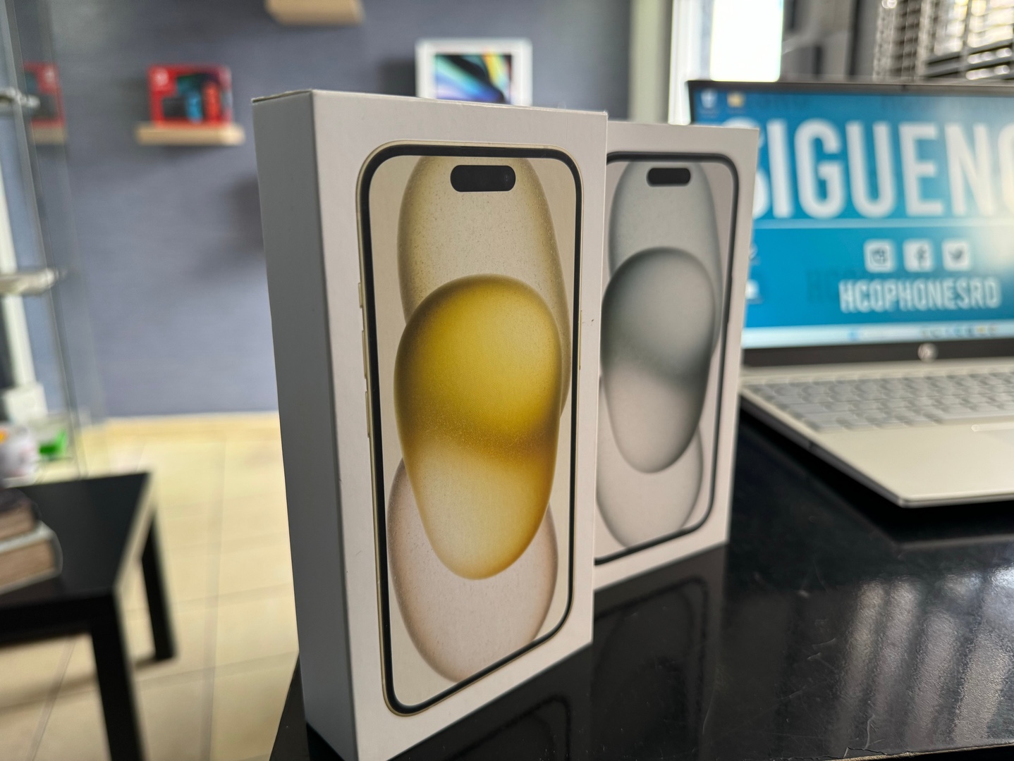 celulares y tabletas - iPhone 15 256GB E-SIM Nuevos Sellados, Desbloqueados, RD$ 64,995 NEG| TIEND 0