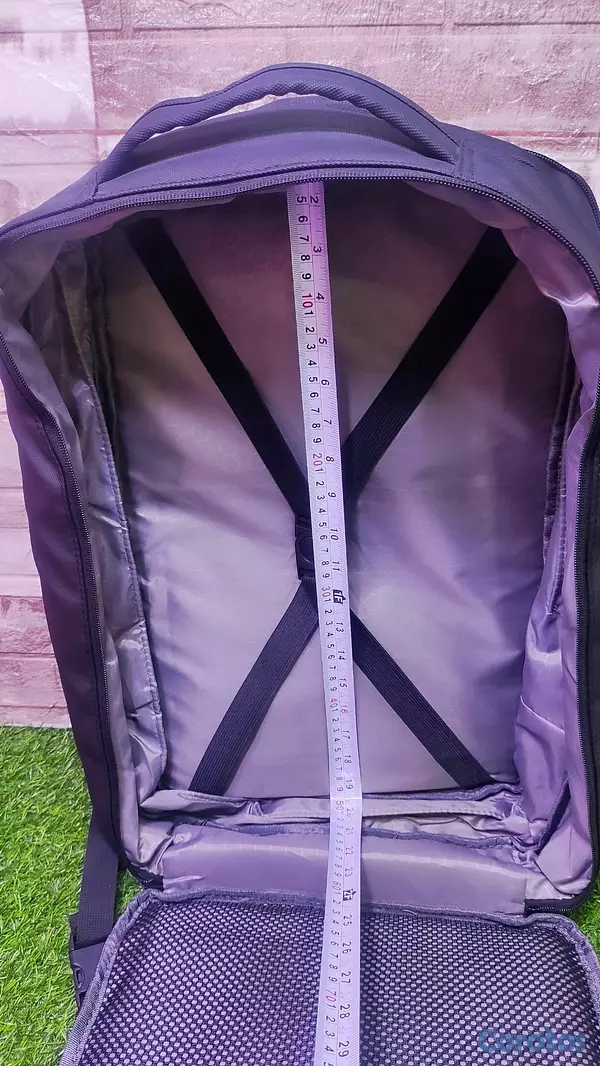 carteras y maletas - Mochila expandible multifuncional con compartimento para laptop y ropa  3