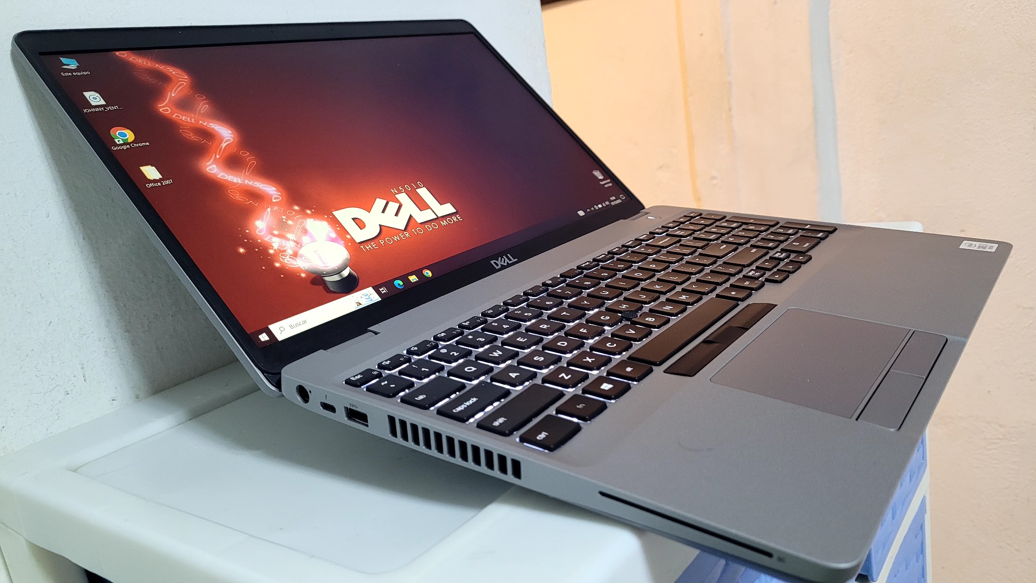 computadoras y laptops - Dell 3550 17 Pulg Core i7 10ma Gen Ram 16gb ddr4 Disco m2 256gb Nvidea 10gb 1
