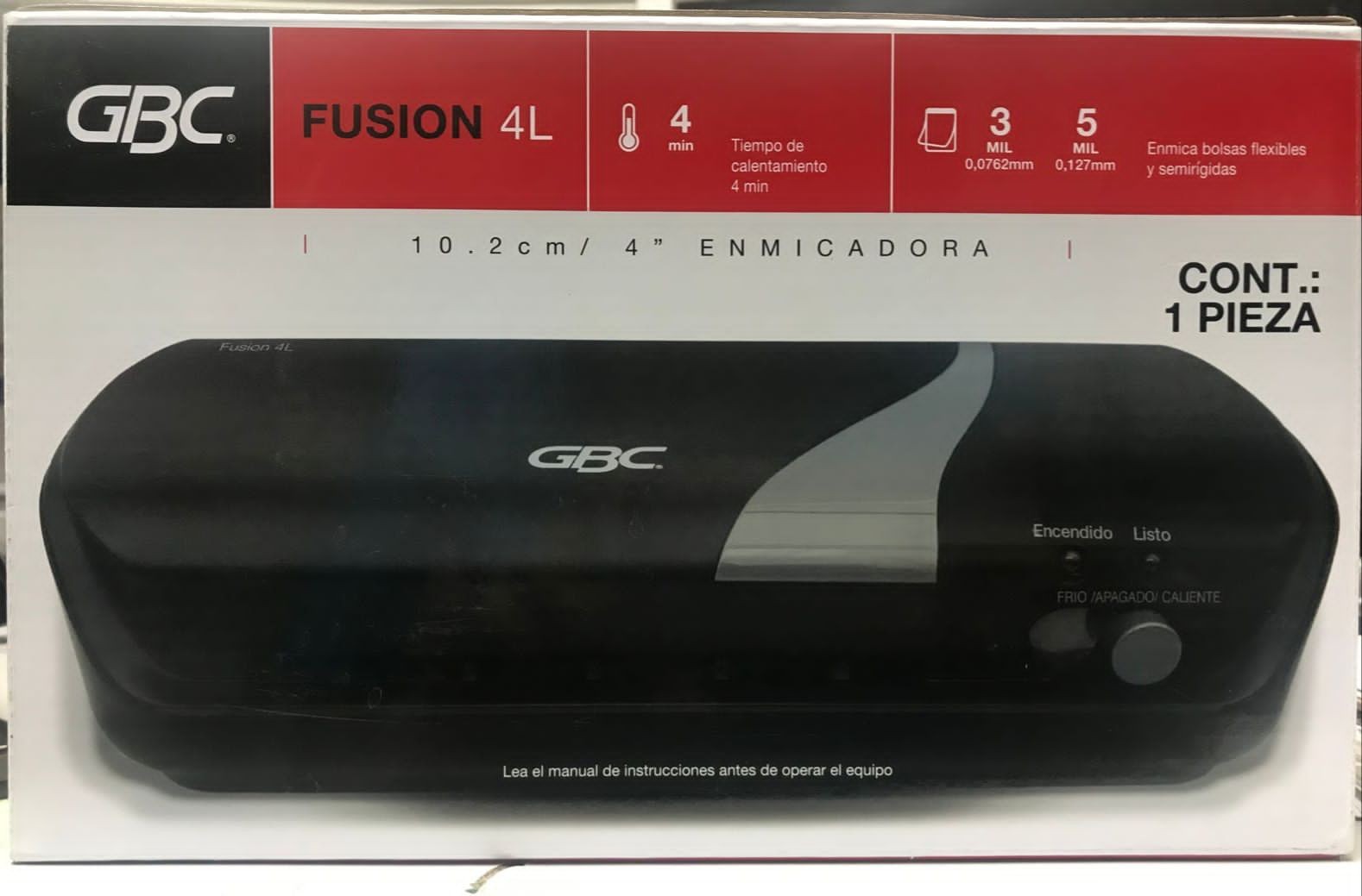 impresoras y scanners - Plastificadora .Laminadora de Carnet GBC Fusion 4L
P6664 2