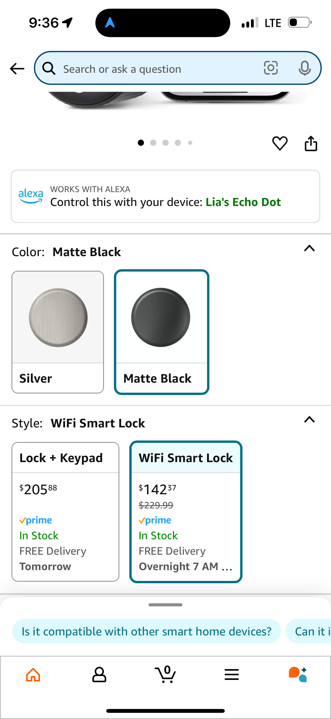 otros electronicos - Cerradura WIFI Smartlock NUEVA! 8
