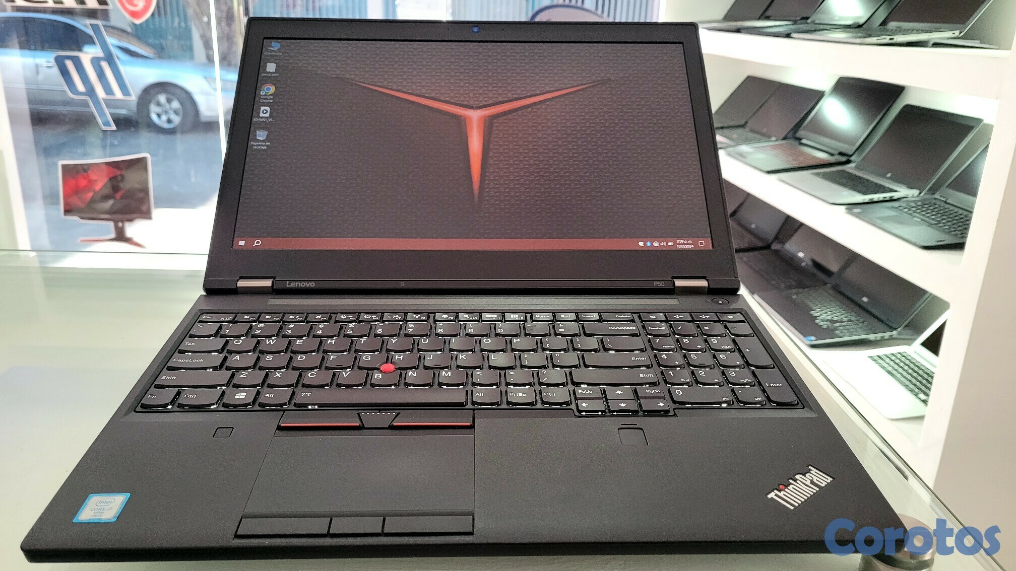 computadoras y laptops - Lenovo p50 17 Pulg Core i7 Ram 16gb Disco 1tb SSD Nvidea 4gb Dedicada 1