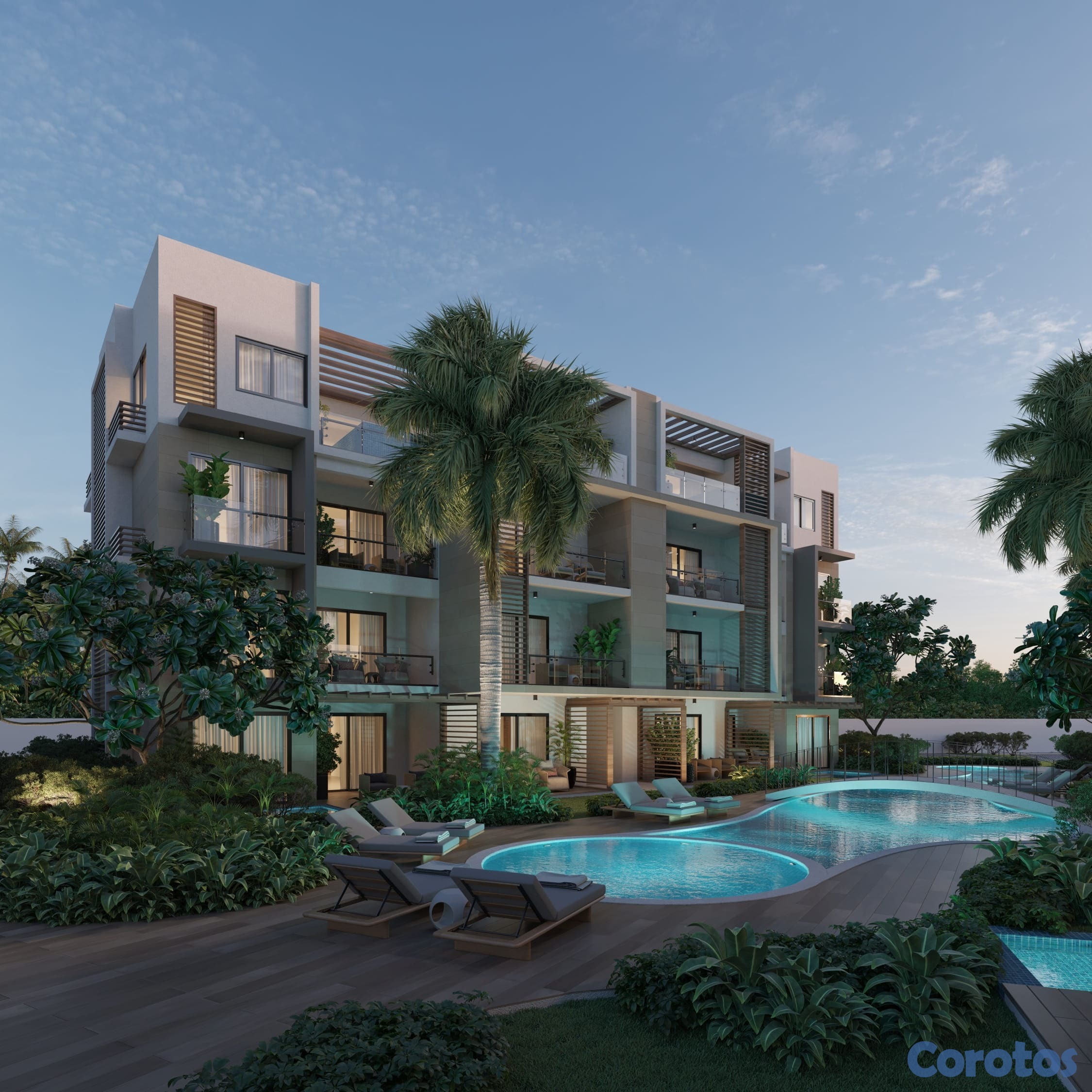 apartamentos - Apto. de 2 habitaciones en Vista Cana 6