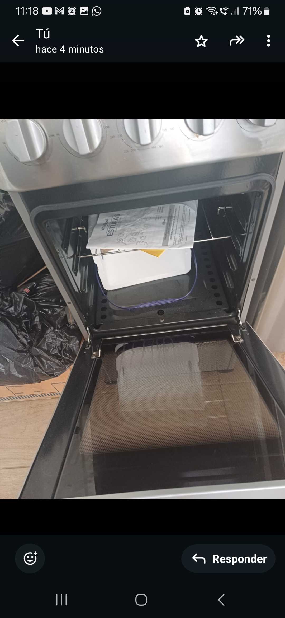 electrodomesticos - ESTUFA WHIRPOOL 24 PULG como nueva 1