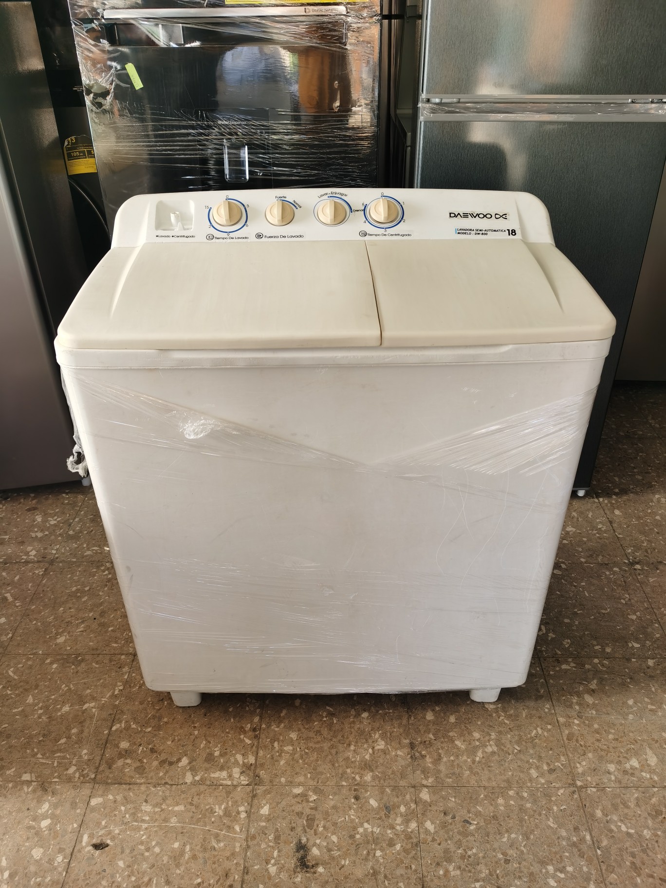 electrodomesticos - Lavadora daewoo 18lbs
