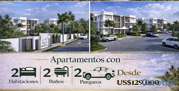 apartamentos - Venta en Venta Babaro Punta cana 3