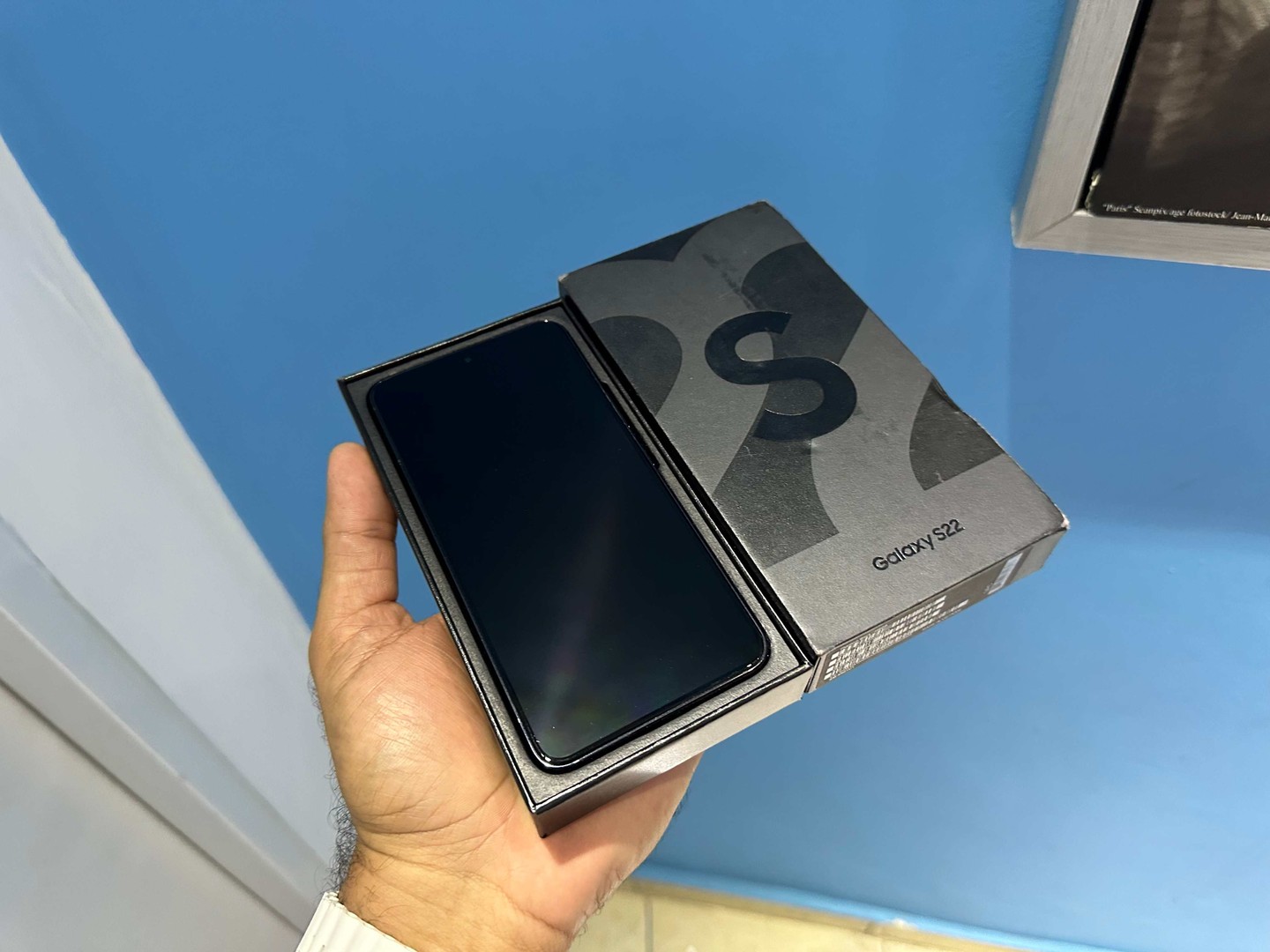 celulares y tabletas - Samsung Galaxy S22 256GB Como Nuevo, Desbloqueado, RD$ 24,500 NEG 1