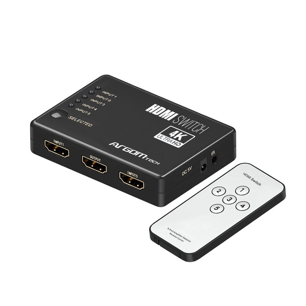 accesorios para electronica - OFERTA SWITCH HDMI - 5 PORT 4K ARGOM ARG-AV-5125 3