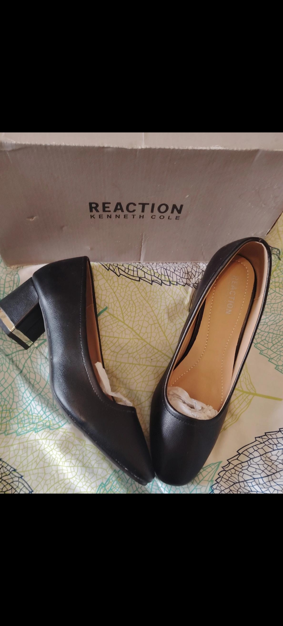 zapatos para mujer - Zapato negro Kenneth cole reacción tacón cuadrado  2