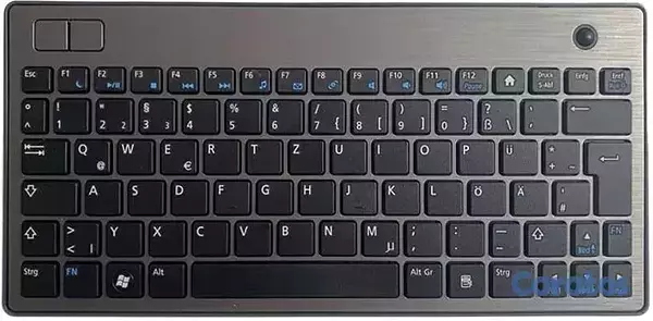 computadoras y laptops - MINI TECLADO INALÁMBRICO DELL RK906  CON TRACKBALL