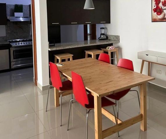 apartamentos - Apartamento semi amueblado en venta Evaristo Morales Santo Domingo 2