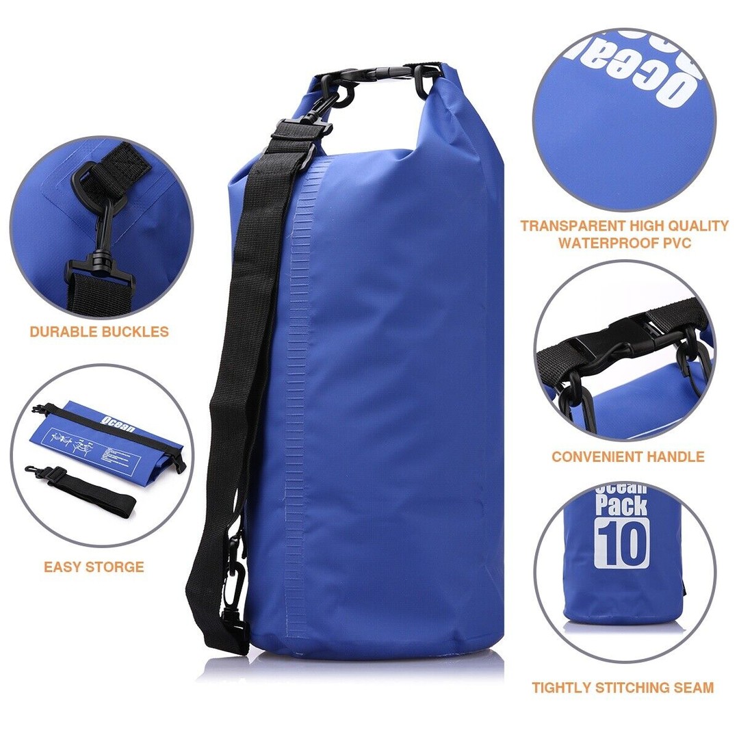 deportes - Mochila Dry Bag impermeable 20lb waterproof morral bulto 1