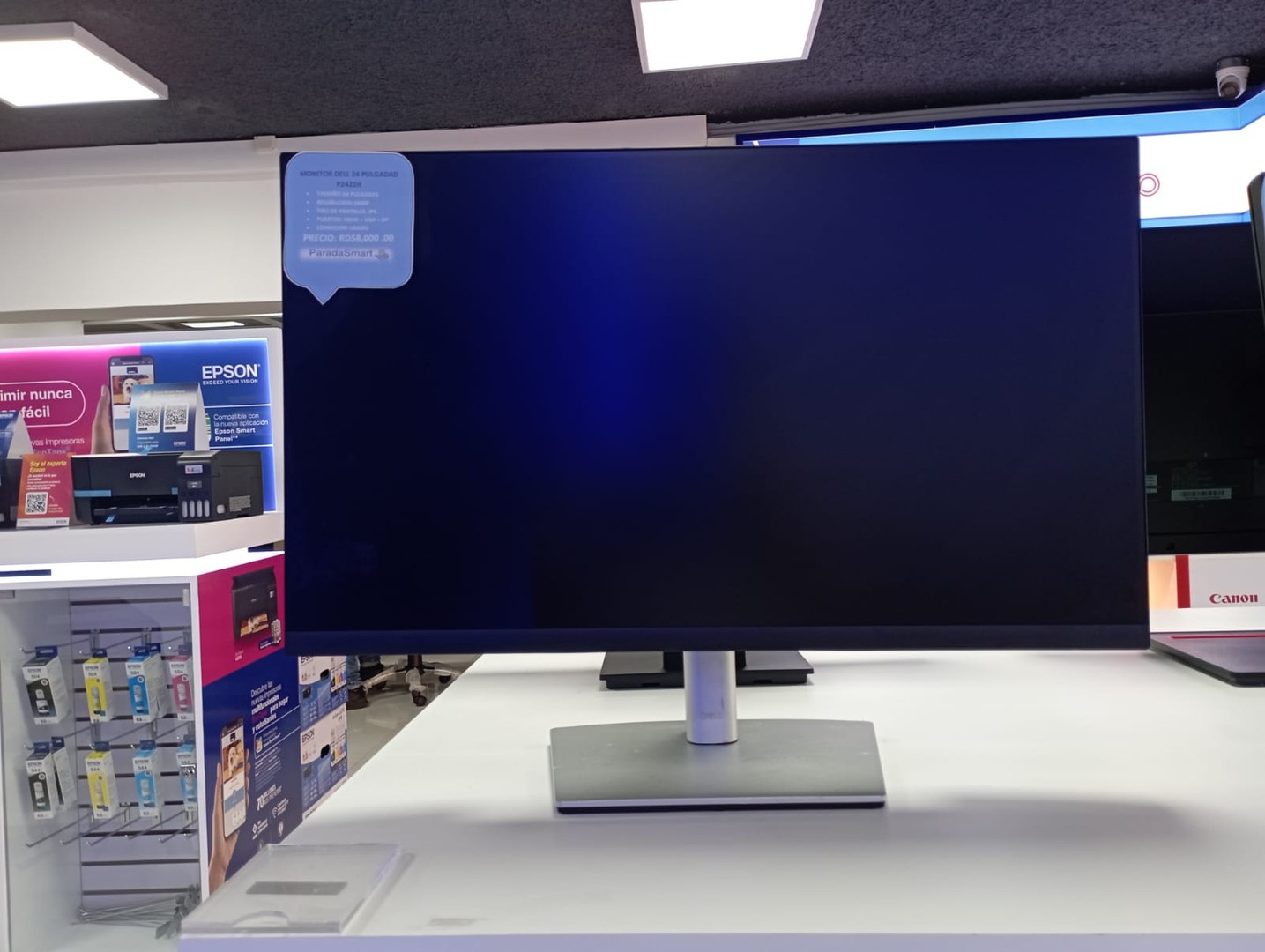 otros electronicos - MONITOR DELL P2422H - 1 HDMI + 1 DISPLAYPORT + 1 VGA