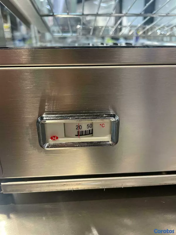 equipos profesionales - Vitrina exhibidora caliente 26 pulgadas aniquelada 10