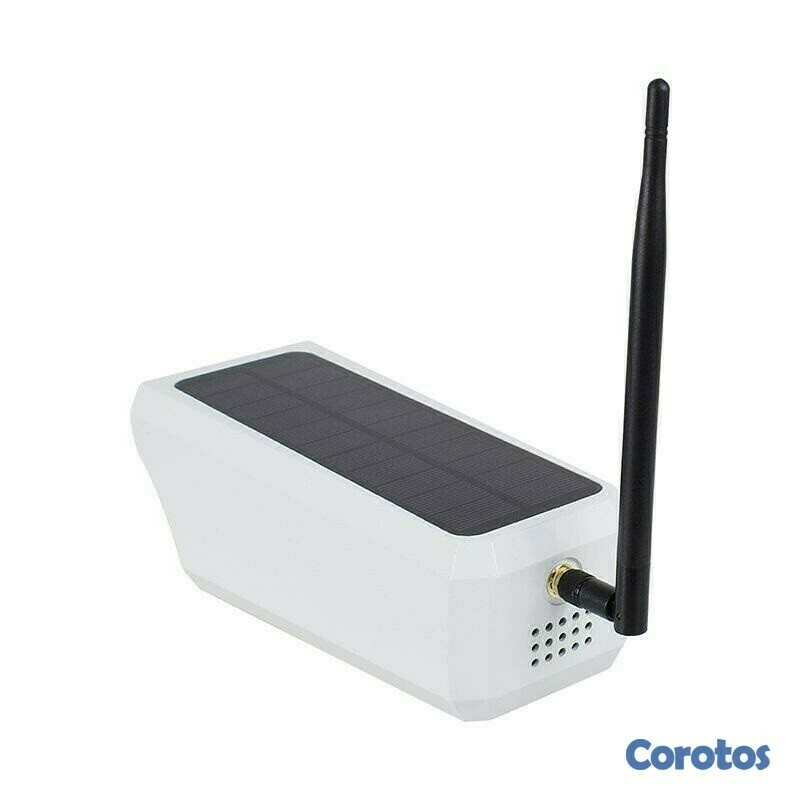 camaras y audio - Camara de exterior solar 1080p wifi con bateria recargable 3