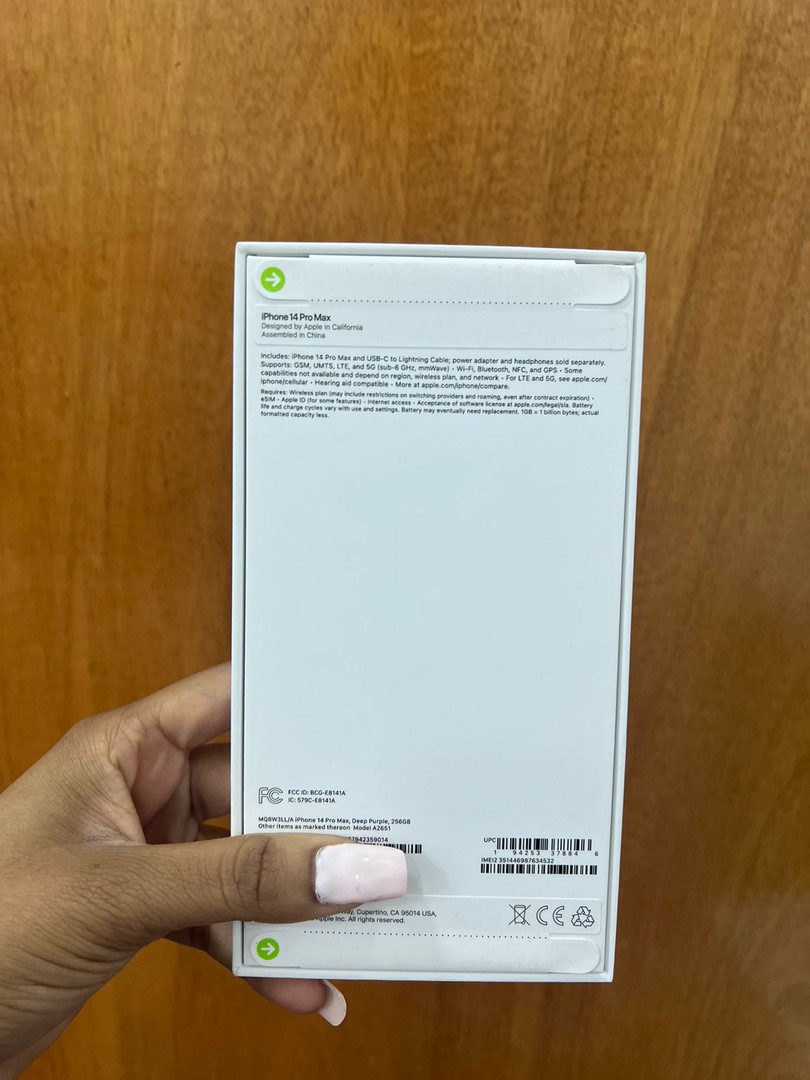 celulares y tabletas - iPhone 14 Pro Max De 256gb Clean E-Sim 1