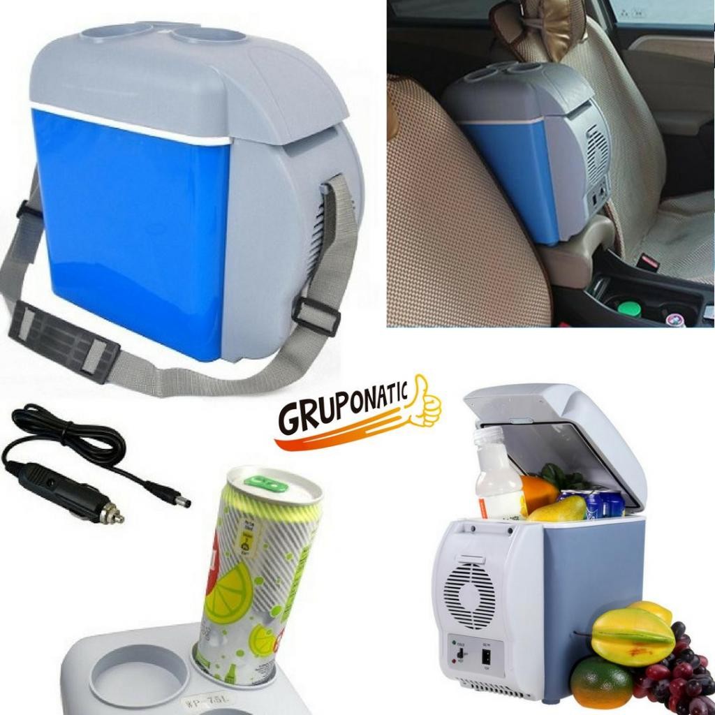 otros electronicos - NEVERA PARA CARRO PORTATIL VEHICULO REFRIGERADOR 7,5 LITROS 10