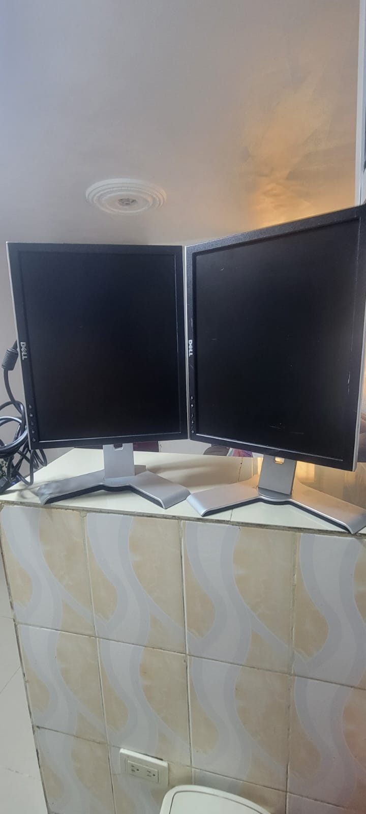computadoras y laptops - Se venden! 2 Monitores 
📺 Monitor Dell 17” LCD SXGA (1708FPF 7