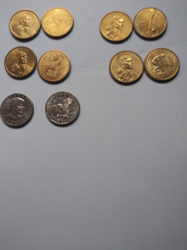 Monedas de colección  con un gran valor