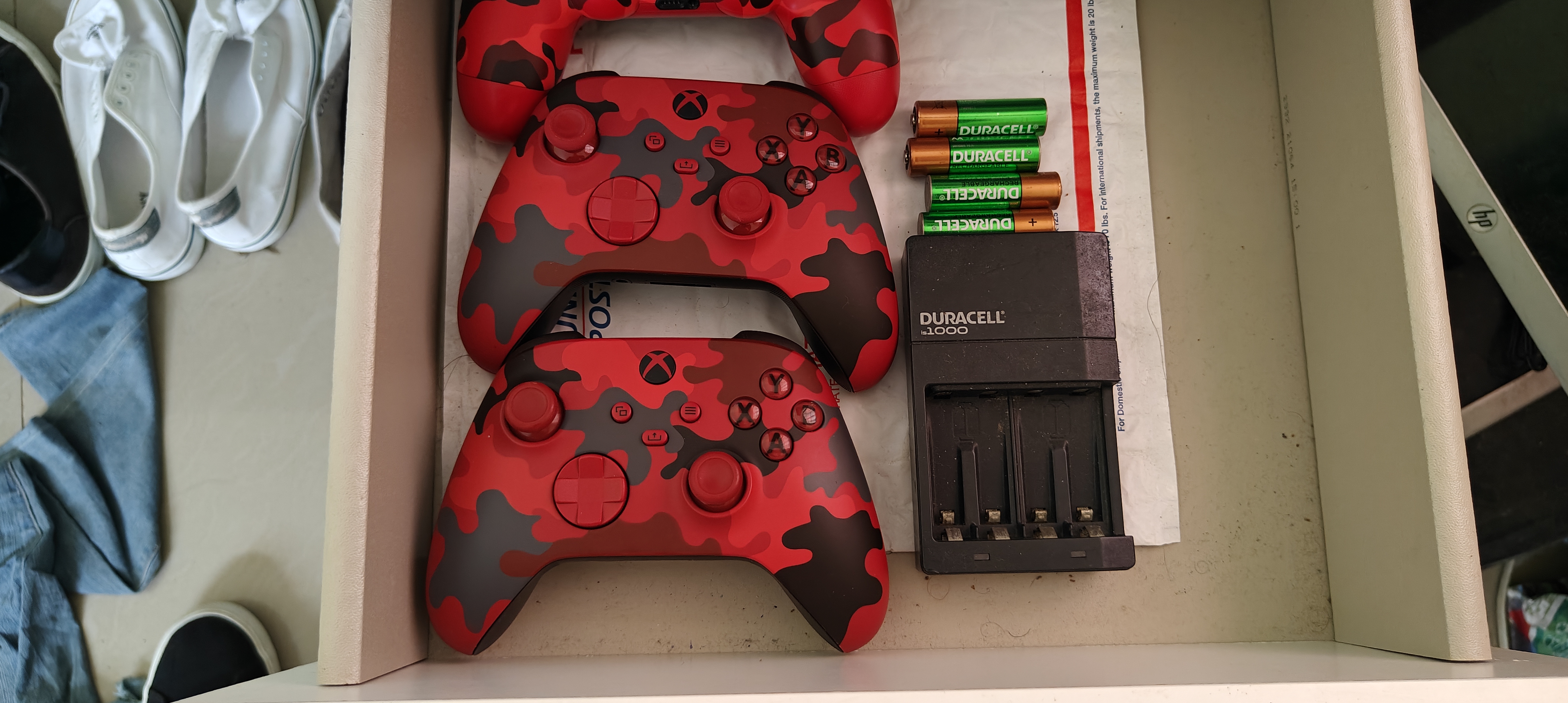 consolas y videojuegos - ▶️ Combo Microsoft Xbox Wireless Controller [1914] Daystrike Camo. 0