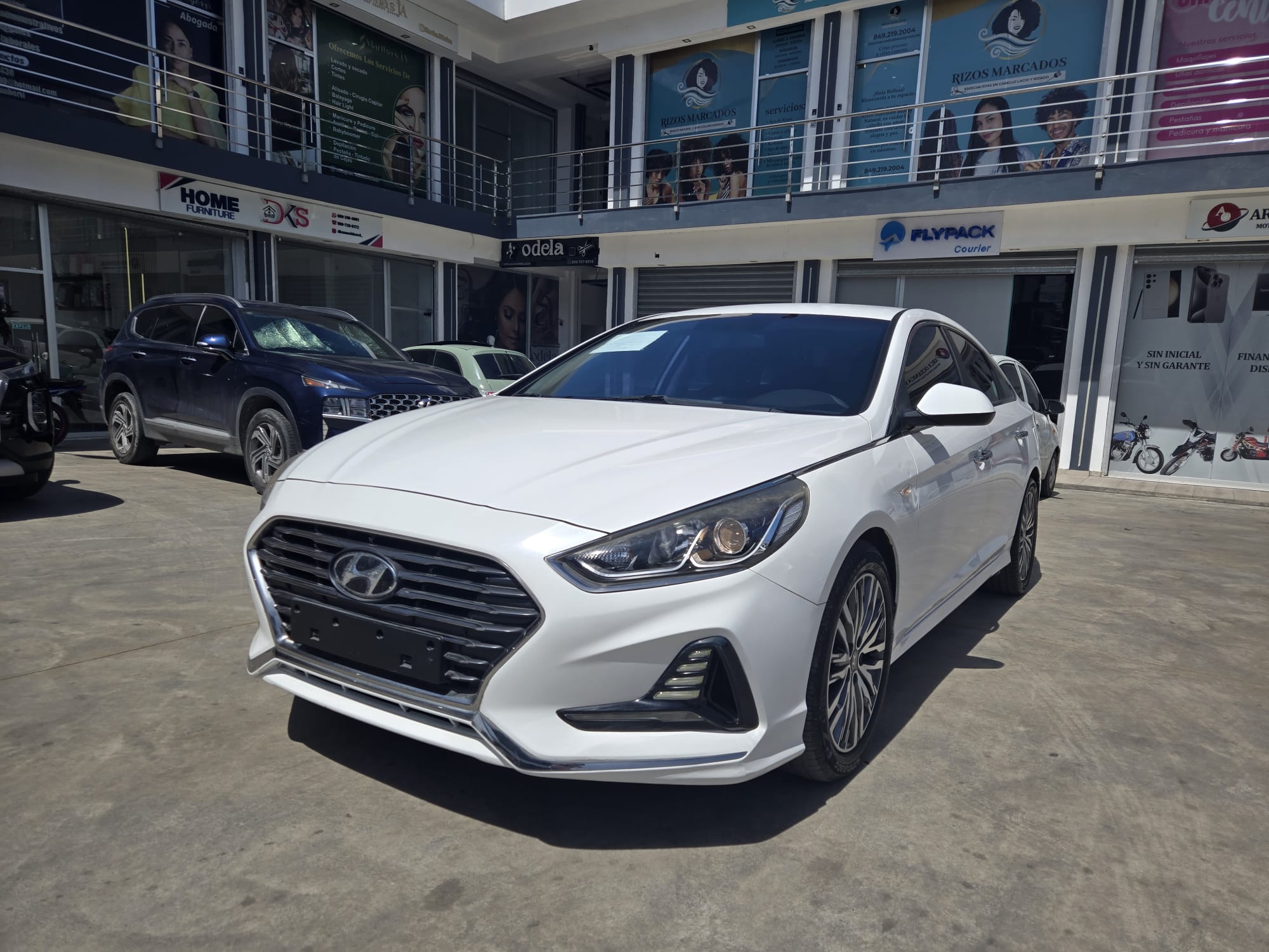 carros - HYUNDAI SONATA NEW RISE 2018 BLANCO GASOLINA 0