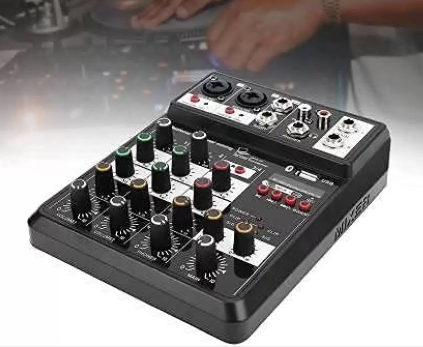 otros electronicos - Mezcladora de 2 canales con usb 2.0 4