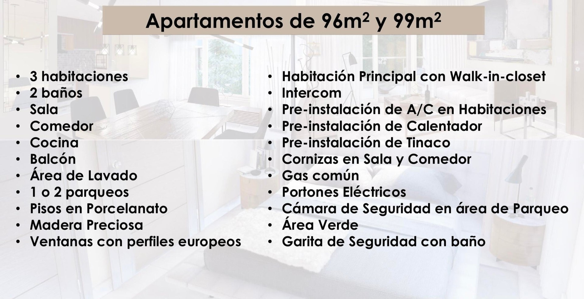 apartamentos - Novedoso proyecto conformado por Tres edificios de Tres Habitaciones. 8