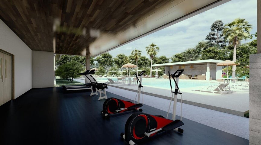 apartamentos - Proyecto en venta Punta Cana #23-133 un dormitorio, terraza, jardín privado. 6