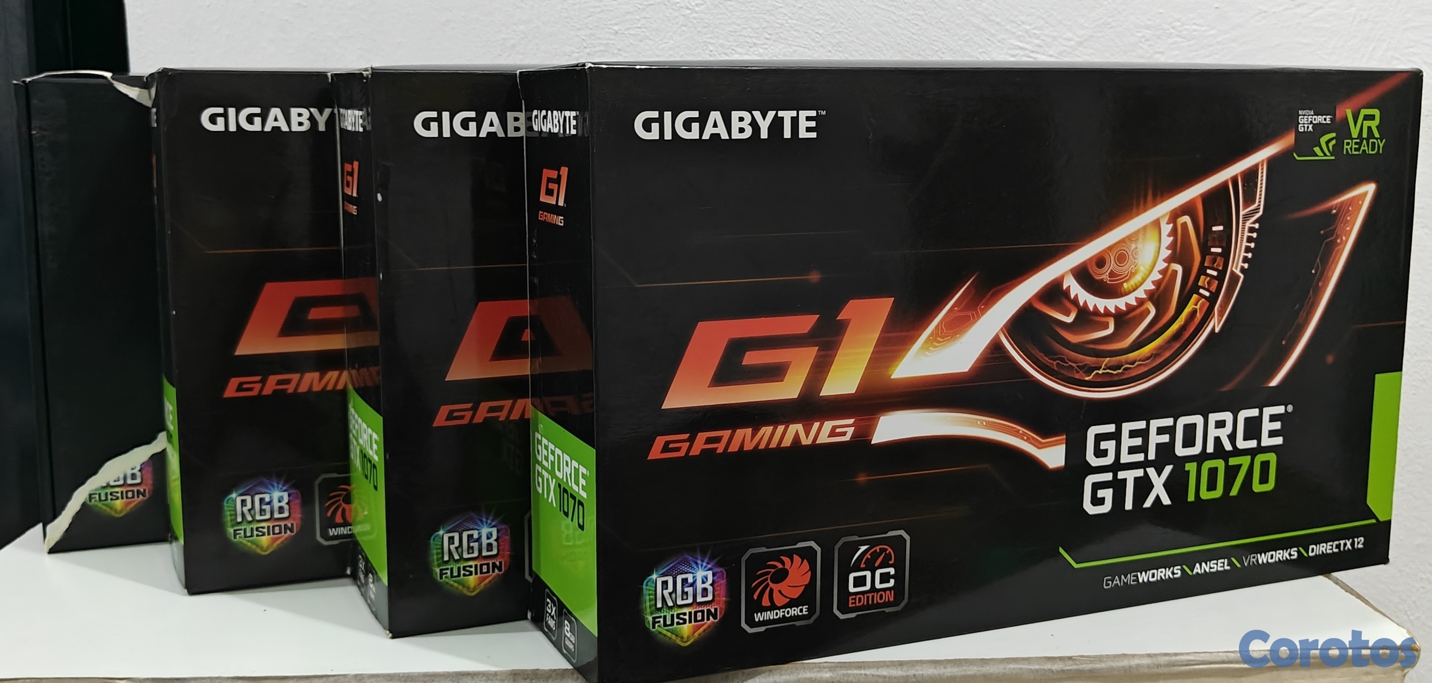 computadoras y laptops - ▶️ Zotac GeForce GTX 1070 8gb G1 Gaming GDDR5 1